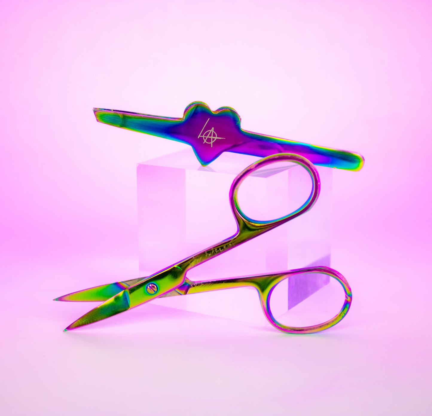 Rainbow Brow Kit (Tweezers + Scissors)
